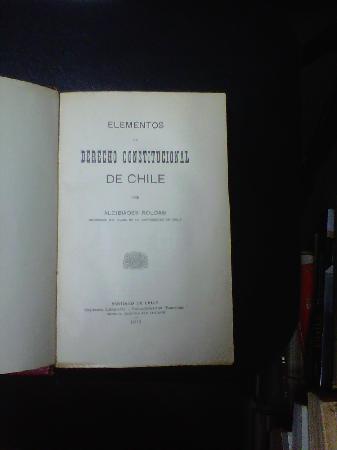 Elementos de Derecho Constitucional de Chile